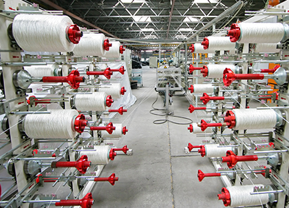 Production of fabric